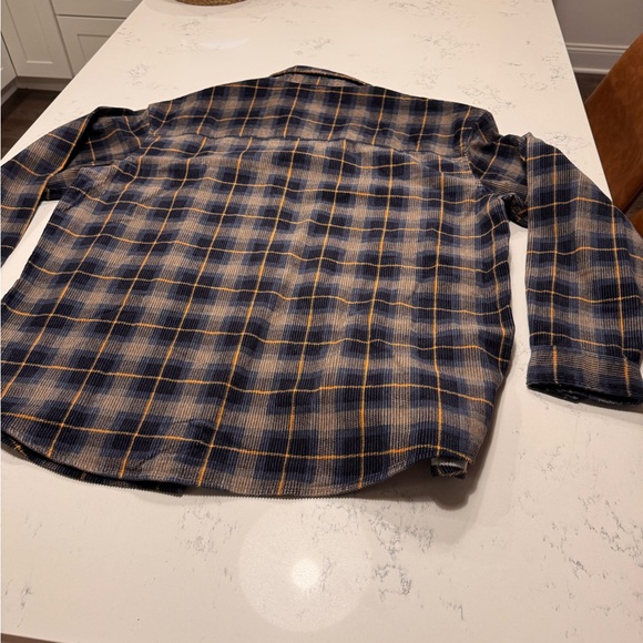 H&M men’s flannel corduroy plaid shirt NWT - Picture 6 of 10
